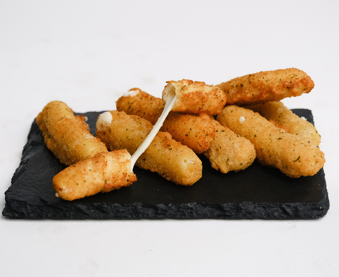 Dedos de queso mozarella