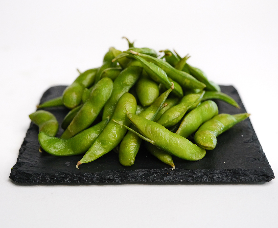 Edamames con vaina