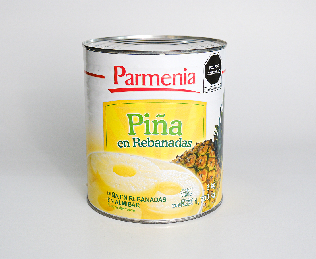 Piña en rebanada